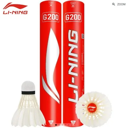 Li-Ning A 60 replacement Li-Ning G200 Feather shuttlecock - expect end of Feb 25 lead time