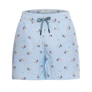 LIGHT BLUE PELICAN CHILDREN'S HALF SHORTS