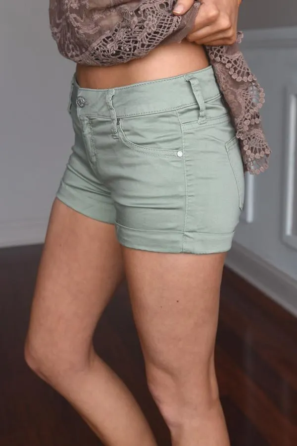 Light Green Shorts