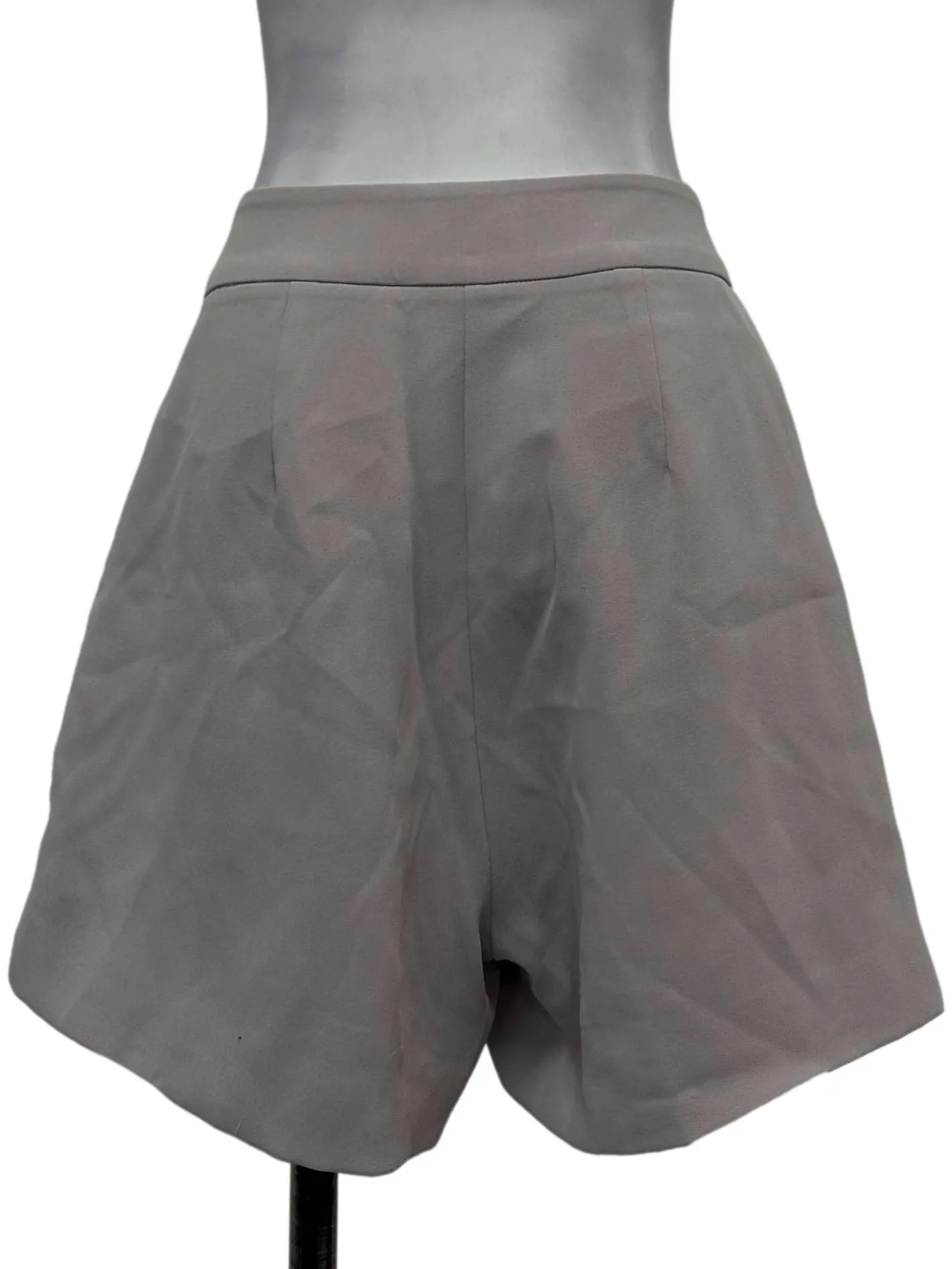 Light Grey Highwaisted Shorts OSN