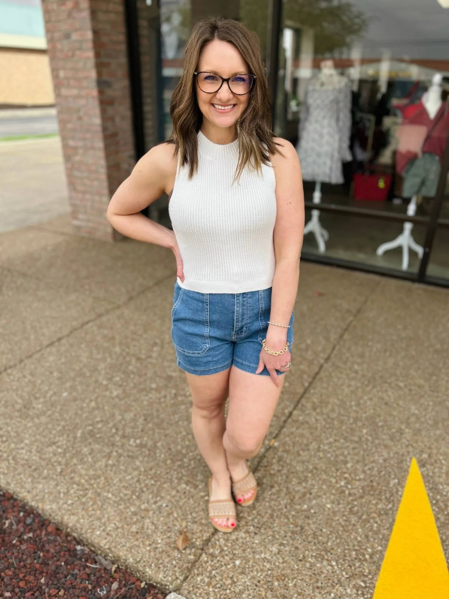 Light Square Pocket Shorts