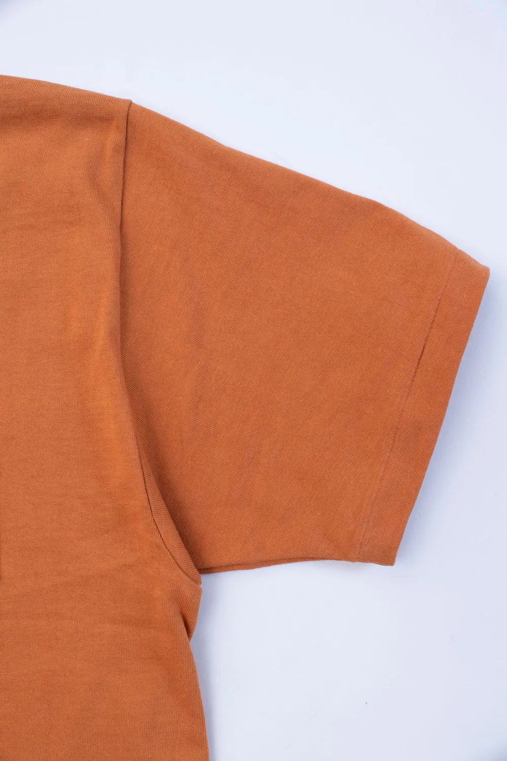 Lot 263 - DENIME - Crew Neck Pocket Tee - Brick