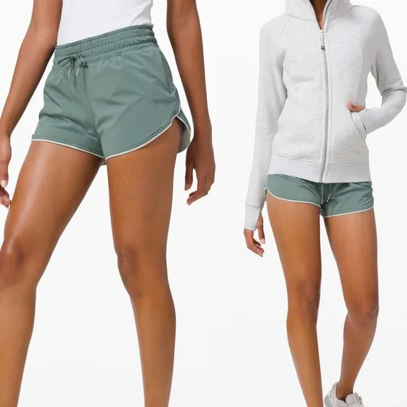 Lululemon Choose a Side Short Reversible 3&quot;Tidewater Teal / Springtime