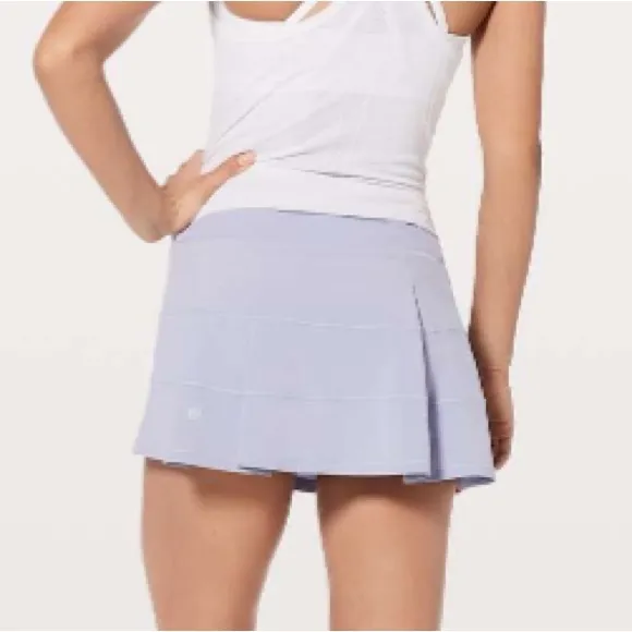 Lululemon Light Blue Pace Rival Skirt * 4-way Stretch 13” | Size 6
