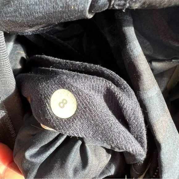 Lululemon Spring Fling Puffy Windbreaker Heathered Lotus Camo Oil Slick Blue 8