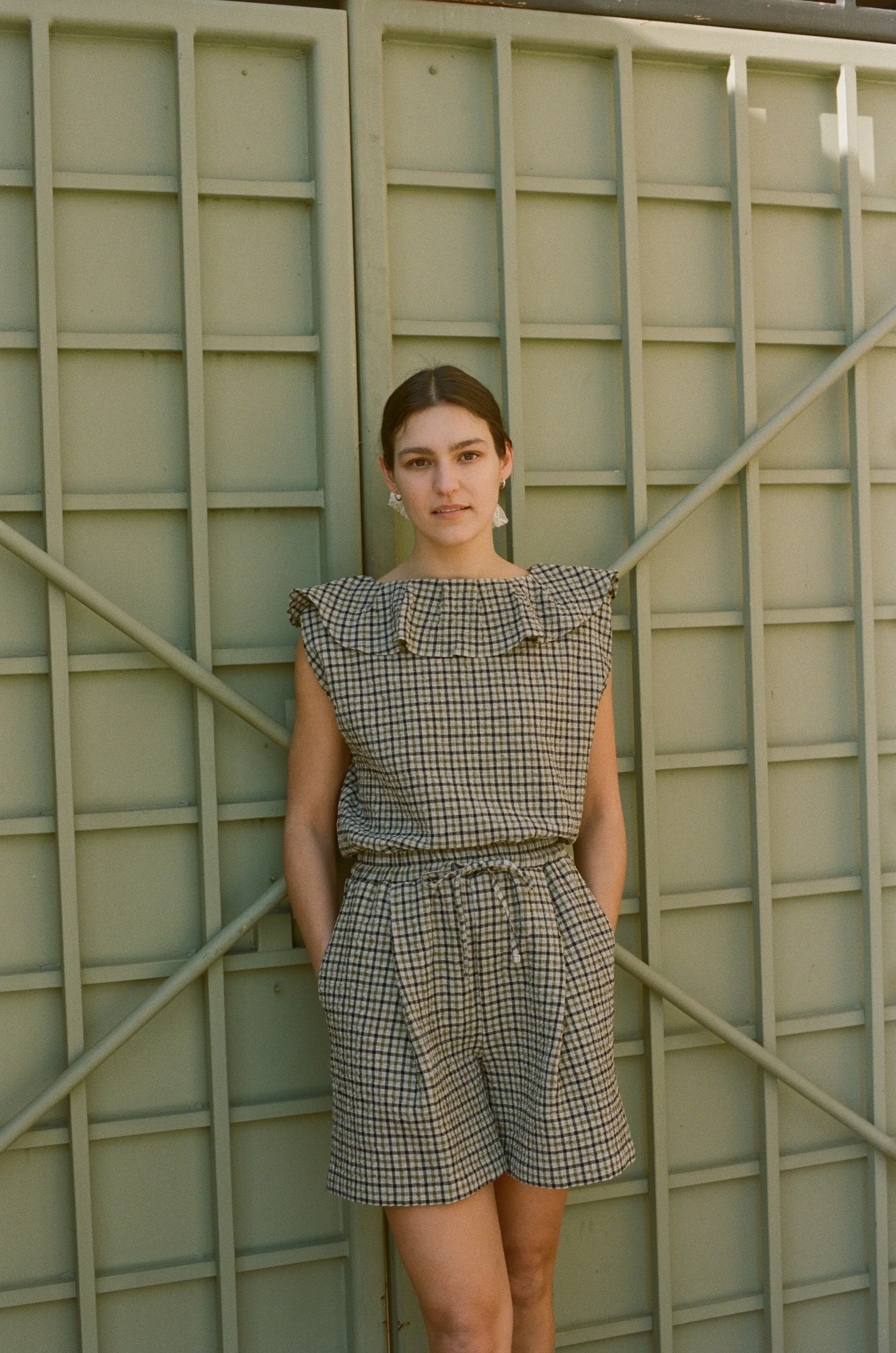 Lux shorts  - checker