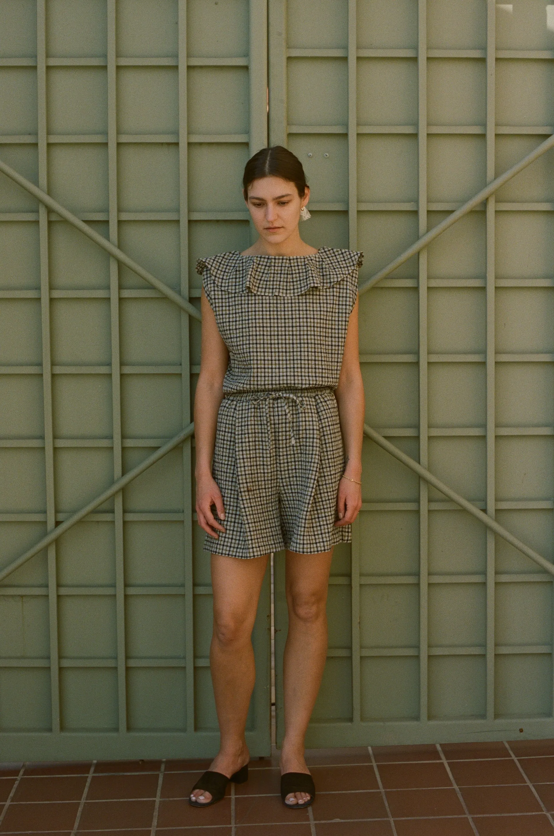 Lux shorts  - checker