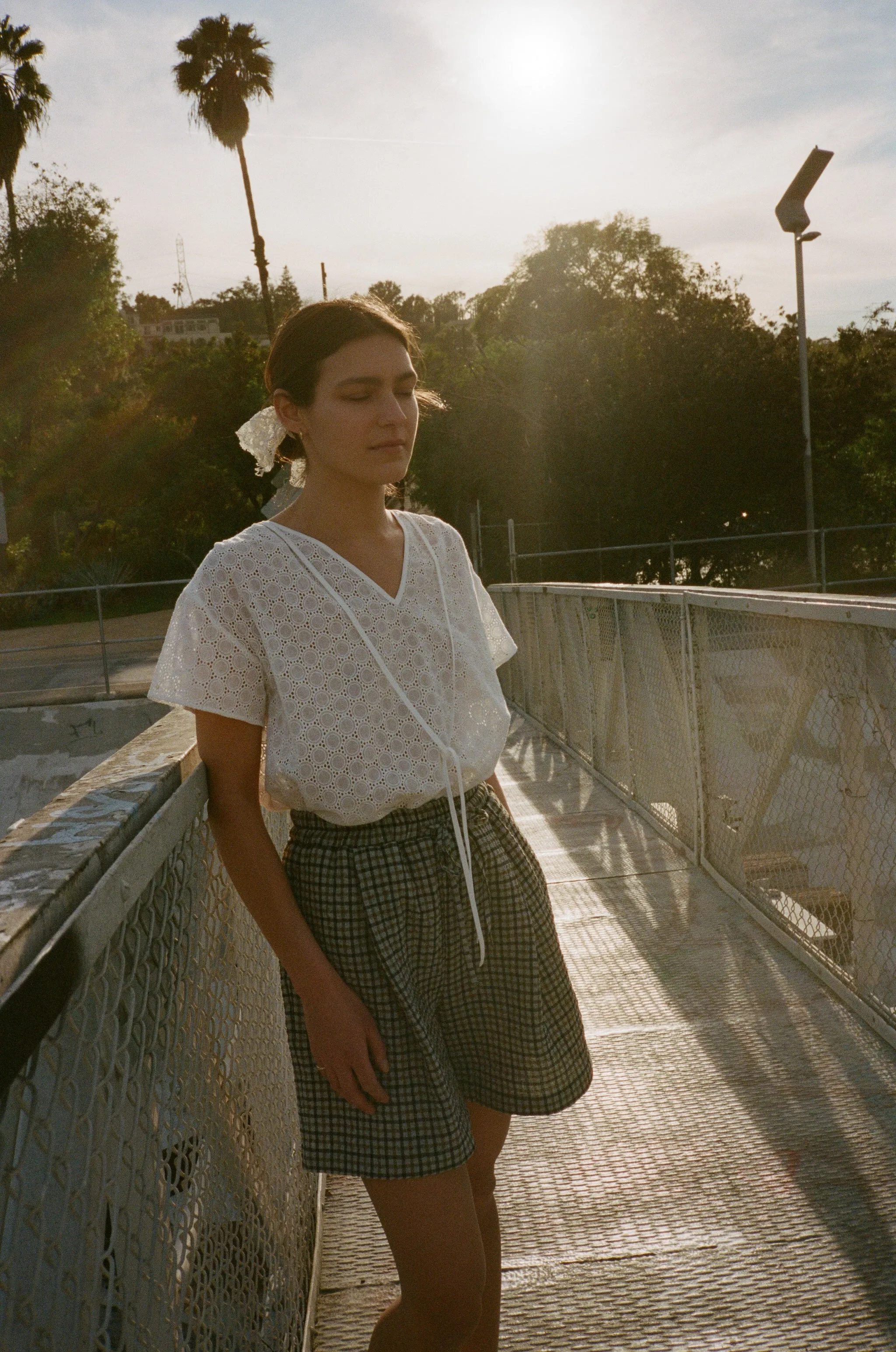 Lux shorts  - checker