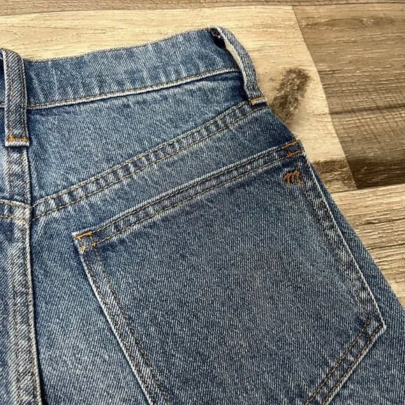 Madewell High Rise Cutoff The Perfect Jean Short Blue NWT Women’s Size 23