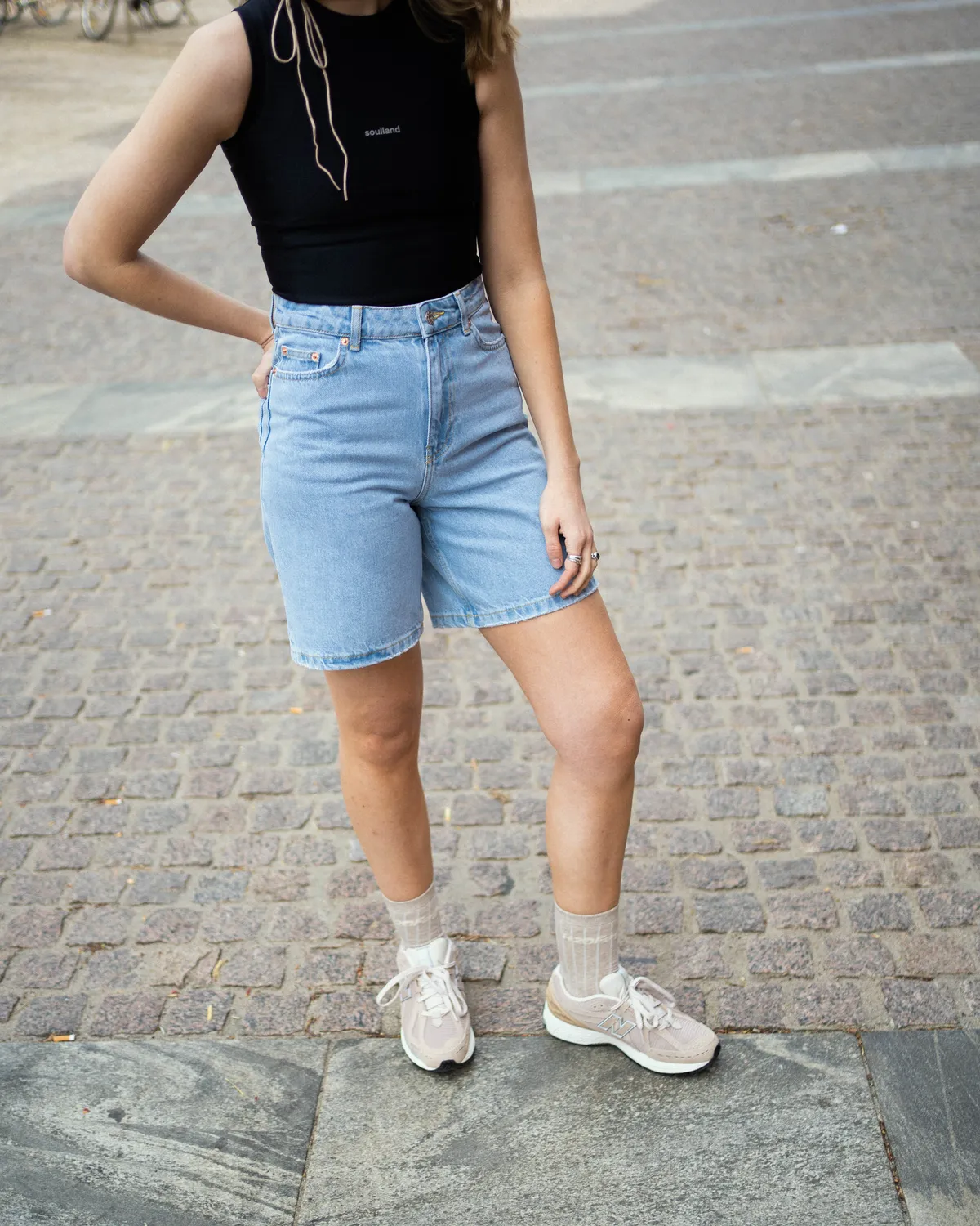 Maggie Brando Shorts - 90s Blue
