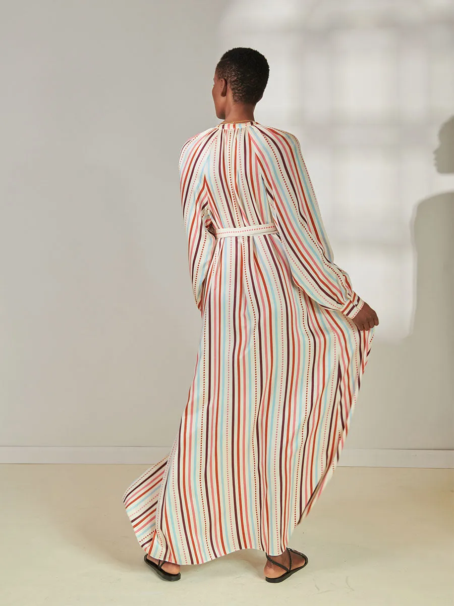 MAKEDA | Button Up Dress