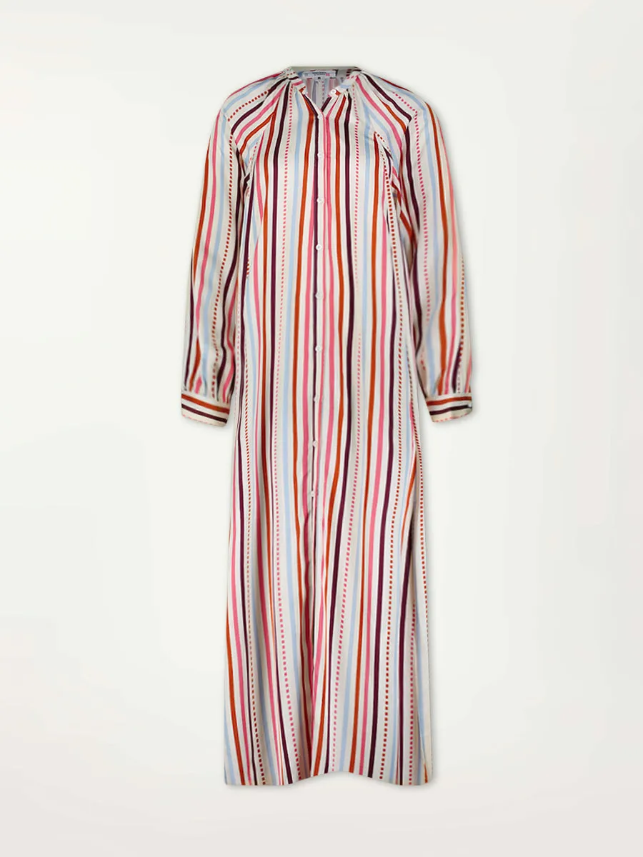 MAKEDA | Button Up Dress