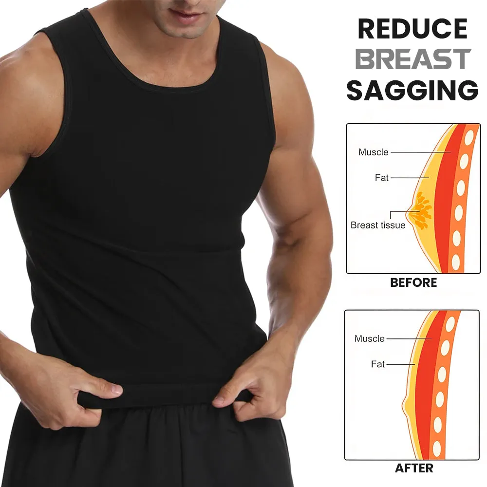 ManlyShape Gynecomastia Compression Shirt