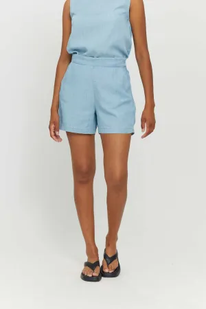 MAZINE Tivi Shorts light blue wash