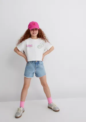 Melissa Light Blue Jean Shorts