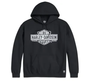 Men's TM Bar &Shield Pullover Hoodie - Black