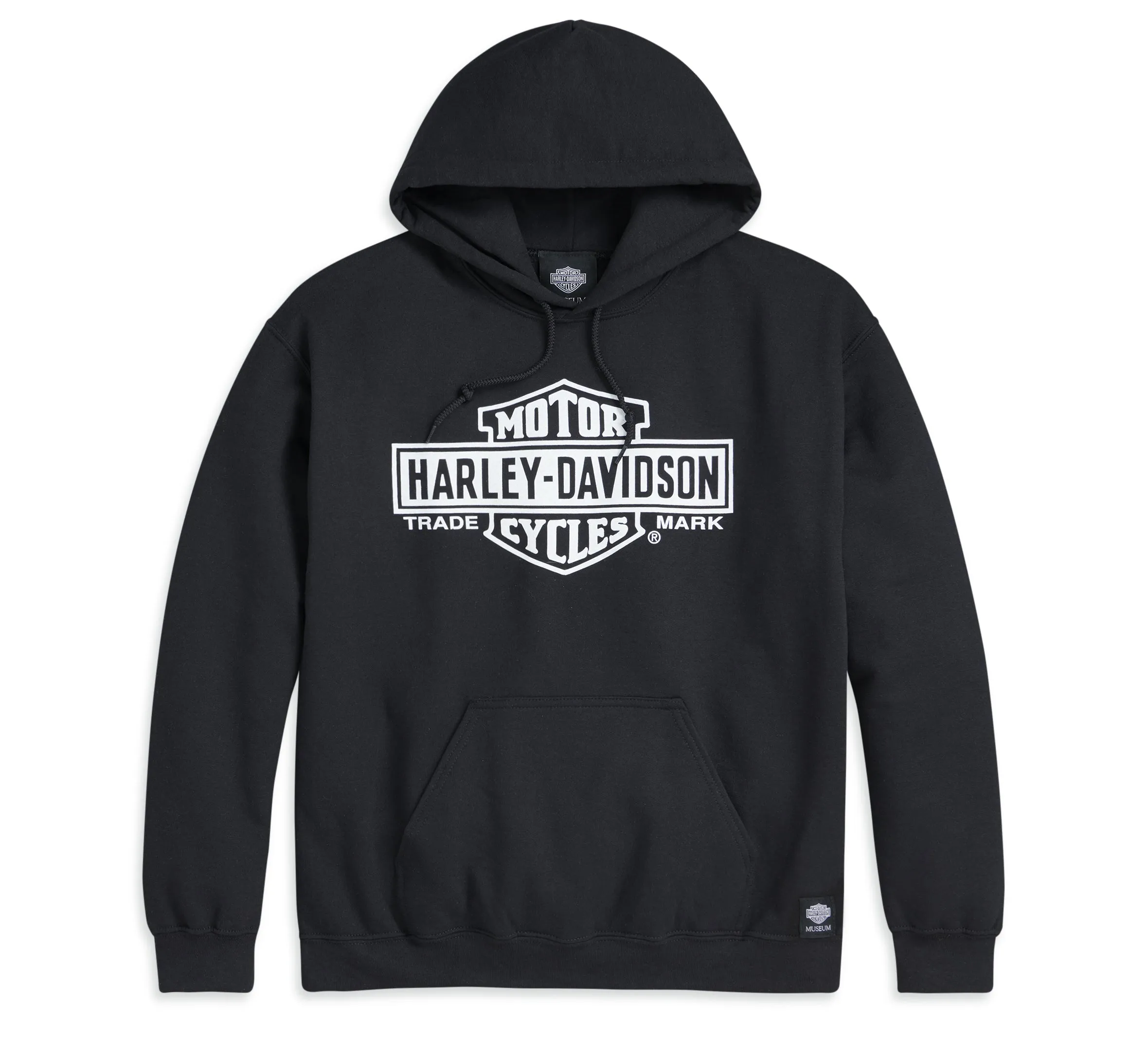 Men's TM Bar &Shield Pullover Hoodie - Black