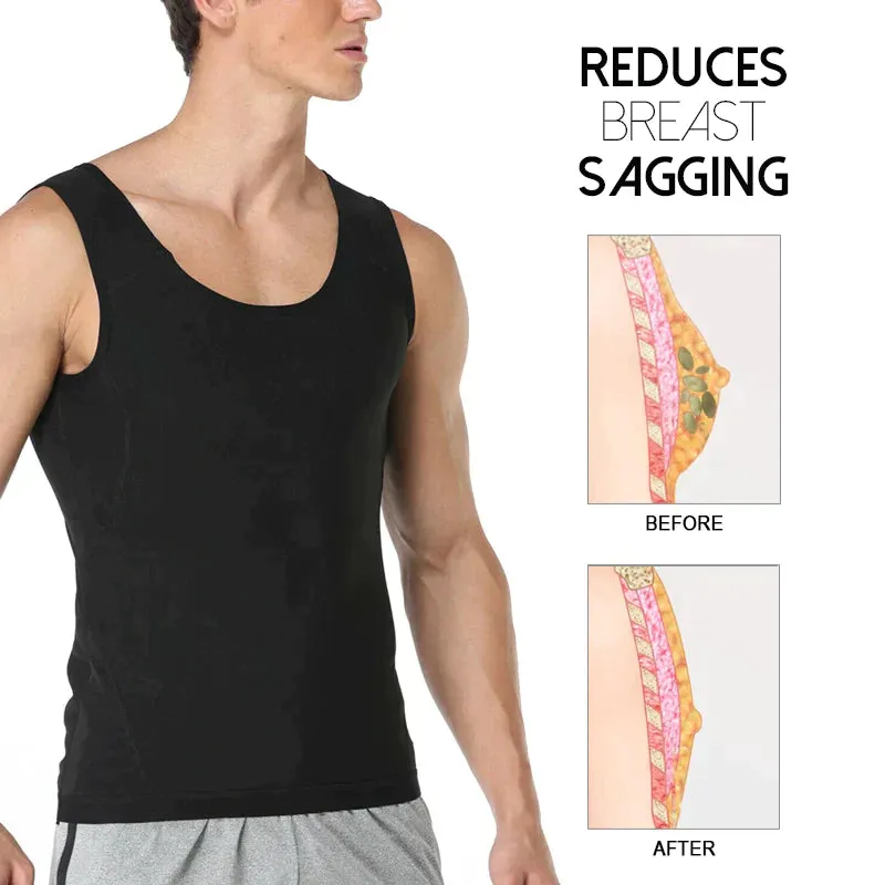 MenSlim Gynecomastia Compression TankTop 🔥 New Offer 🔥 Limited Time Discount 🔥