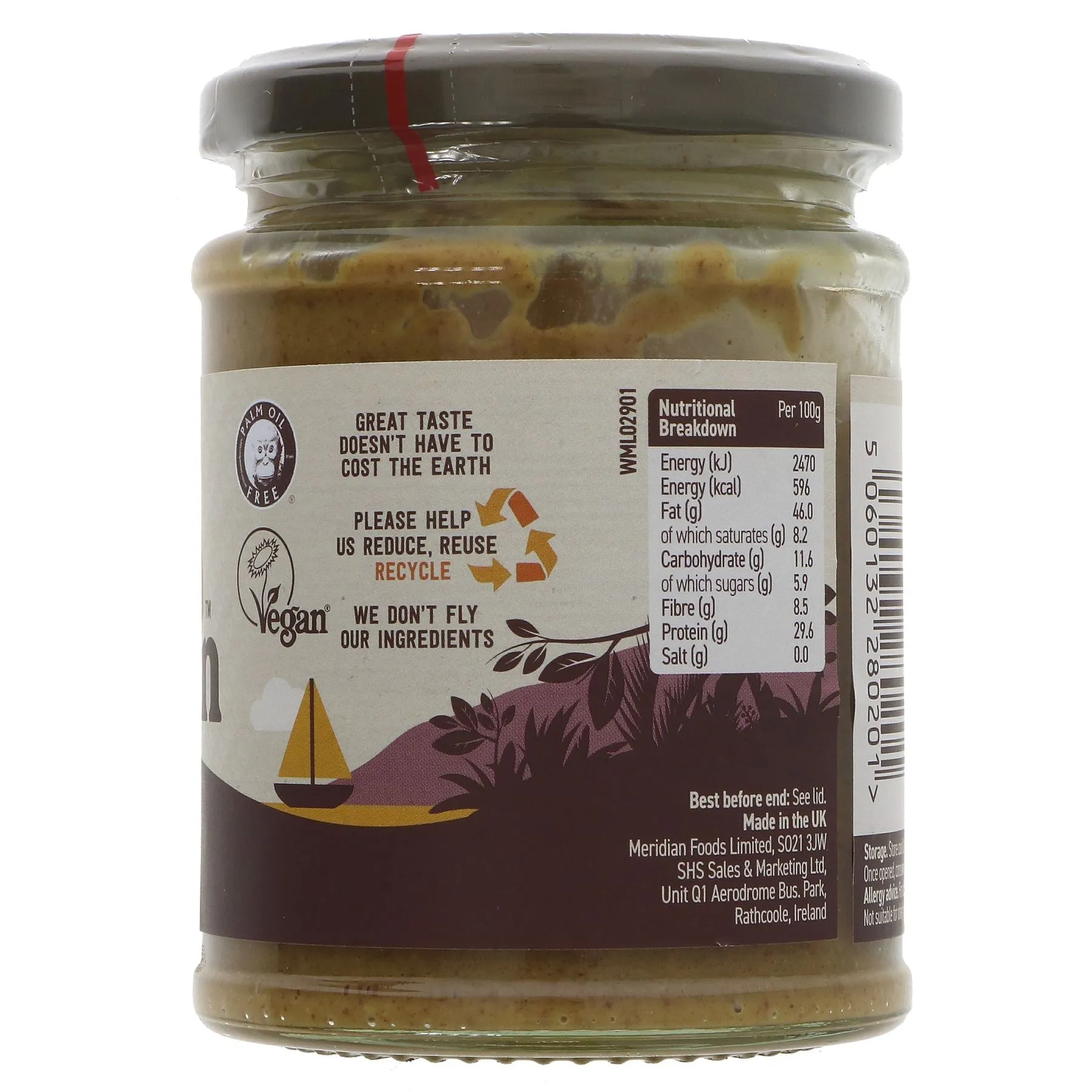 Meridian | Peanut Butter Smooth | 280G