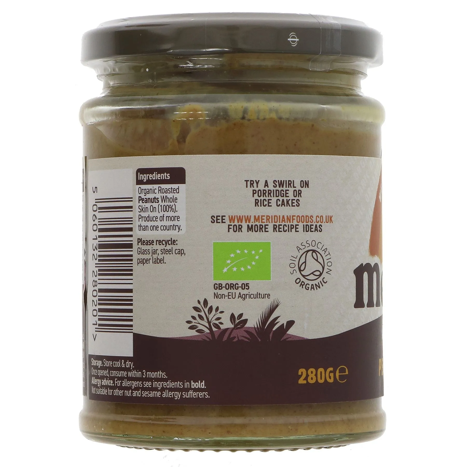 Meridian | Peanut Butter Smooth | 280G