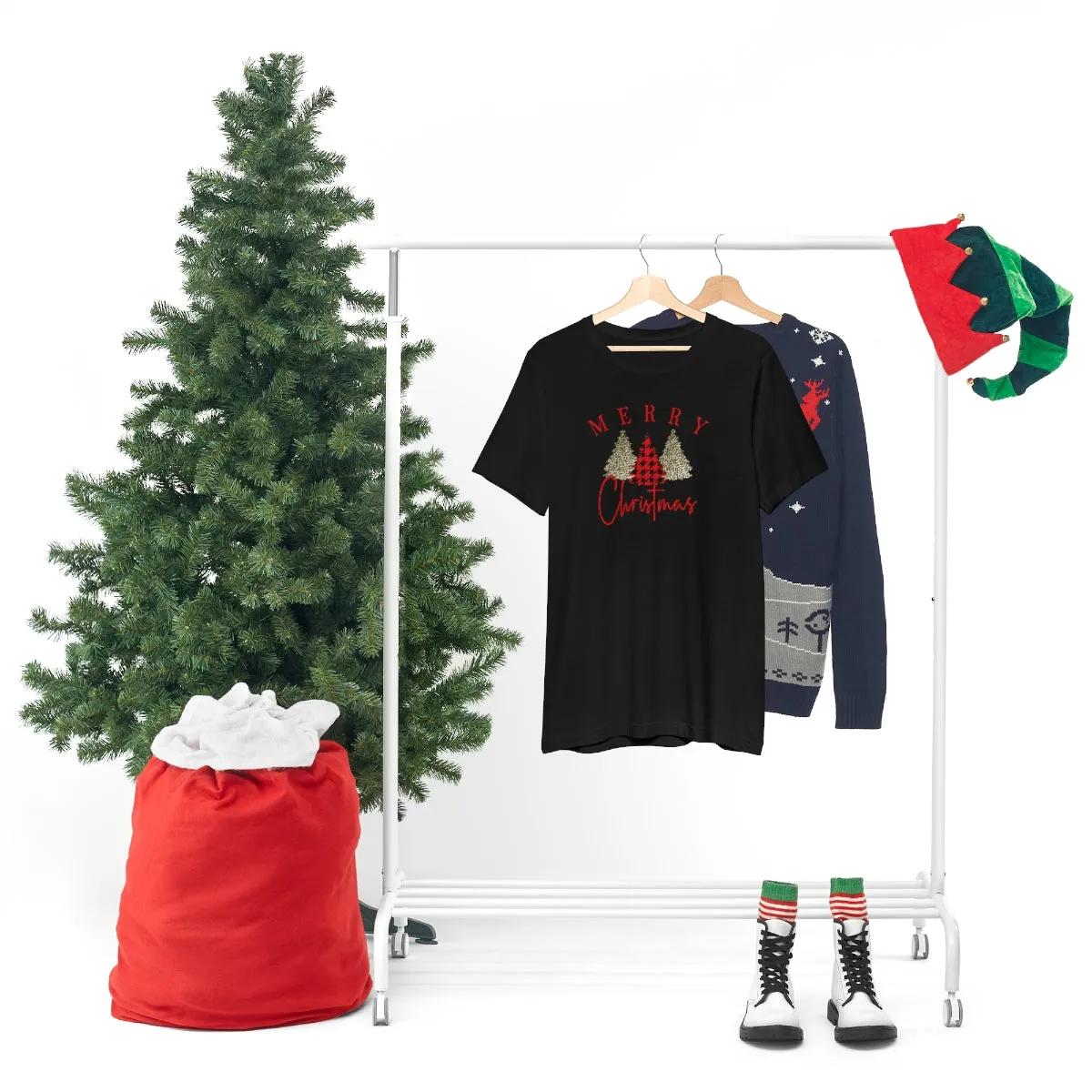 Merry CHRISTmas-Unisex Jersey Short Sleeve Tee