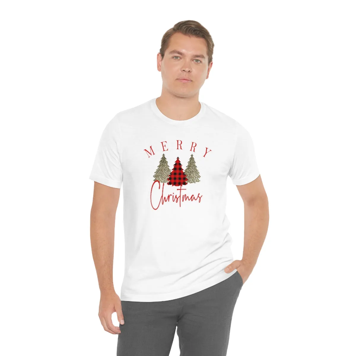 Merry CHRISTmas-Unisex Jersey Short Sleeve Tee