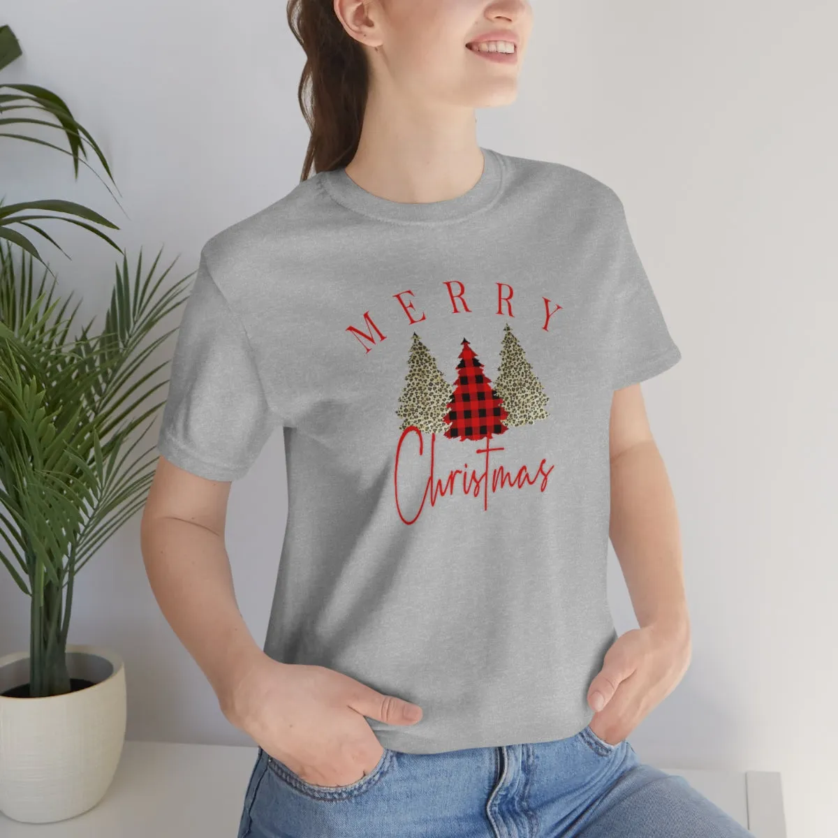 Merry CHRISTmas-Unisex Jersey Short Sleeve Tee