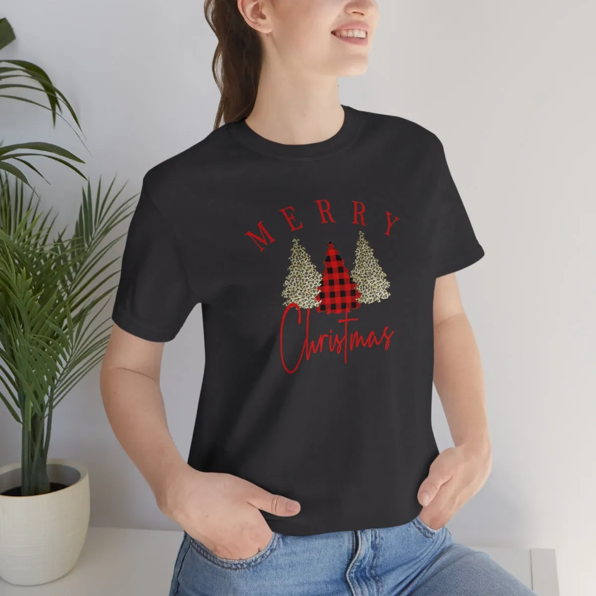 Merry CHRISTmas-Unisex Jersey Short Sleeve Tee