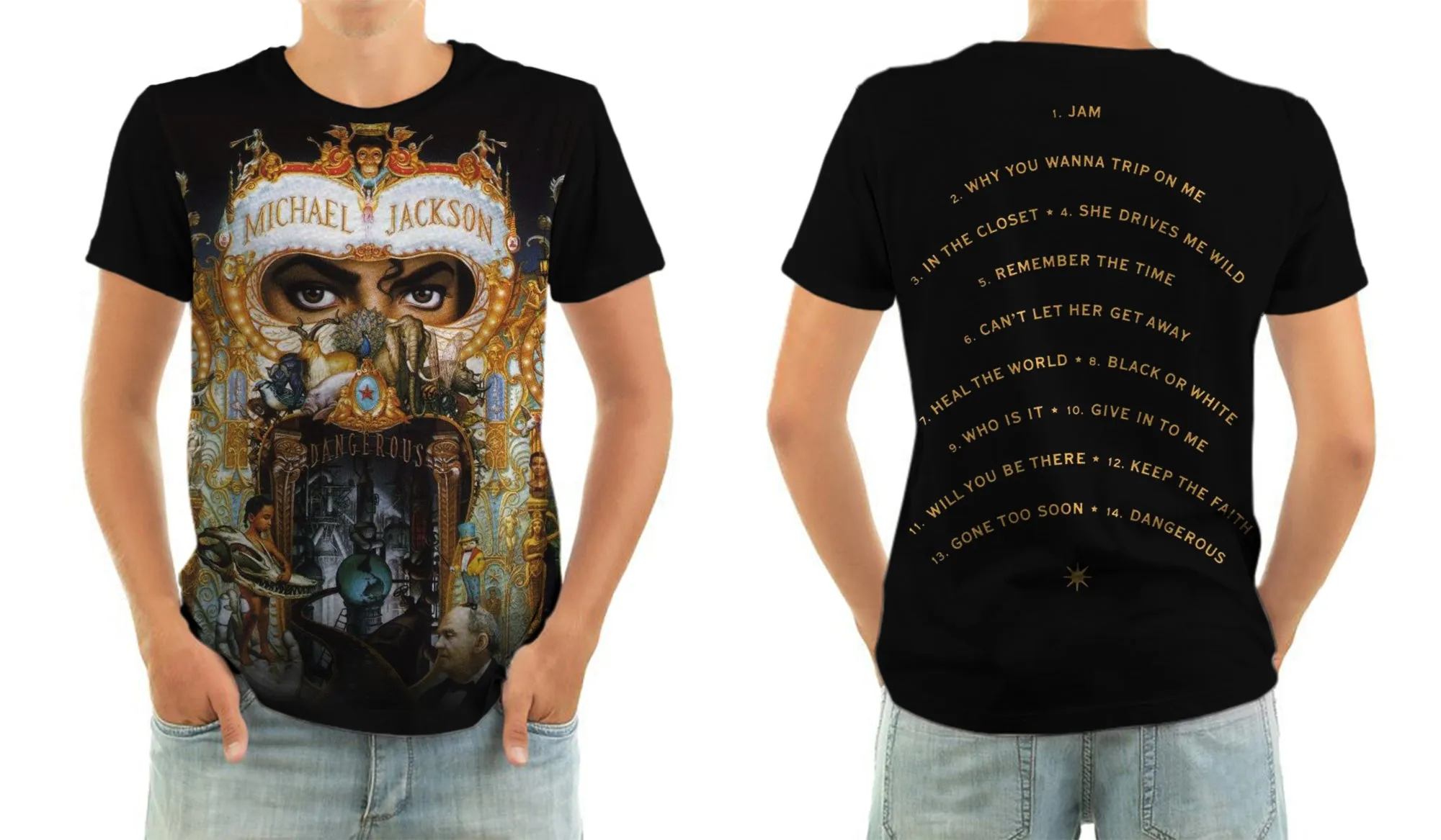 Michael Jackson shirts