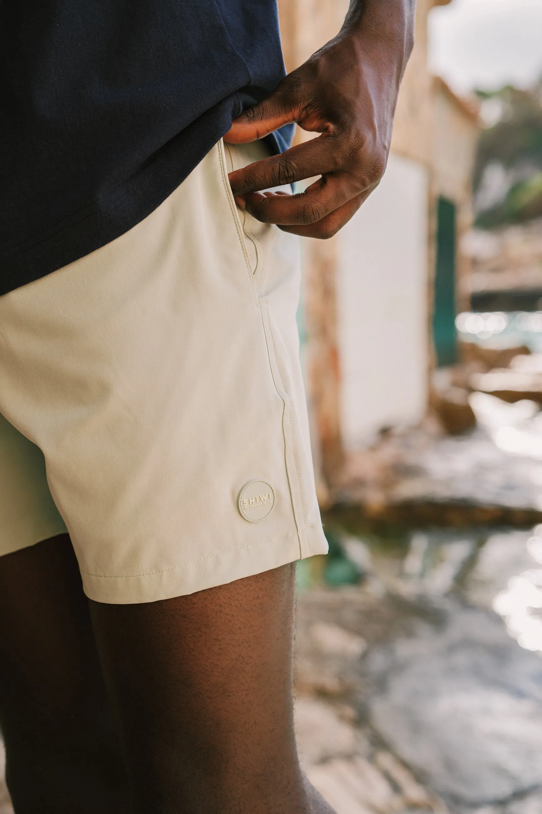MIKE swim shorts solid | green seafoam