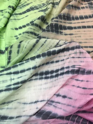Modal Soft Muslin Tie dye Fabric