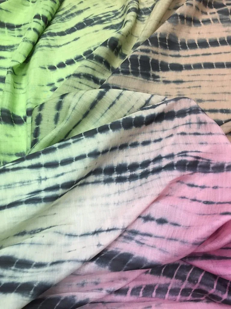 Modal Soft Muslin Tie dye Fabric