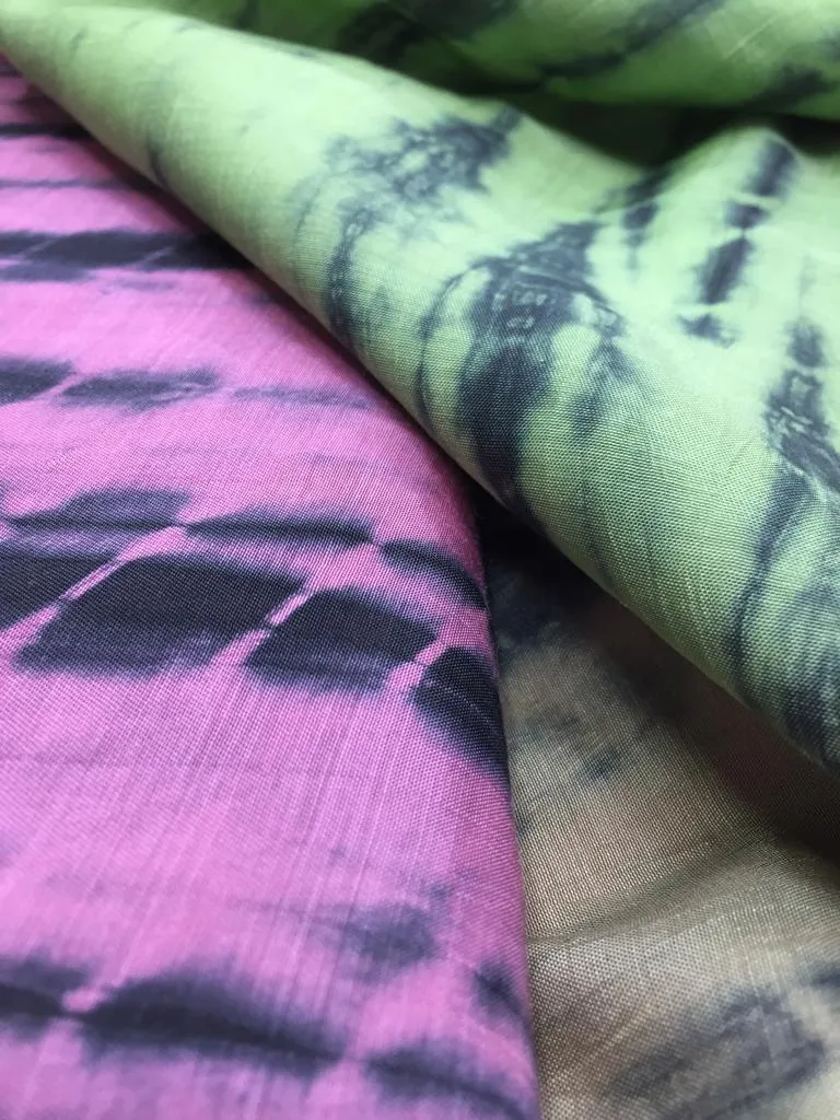 Modal Soft Muslin Tie dye Fabric