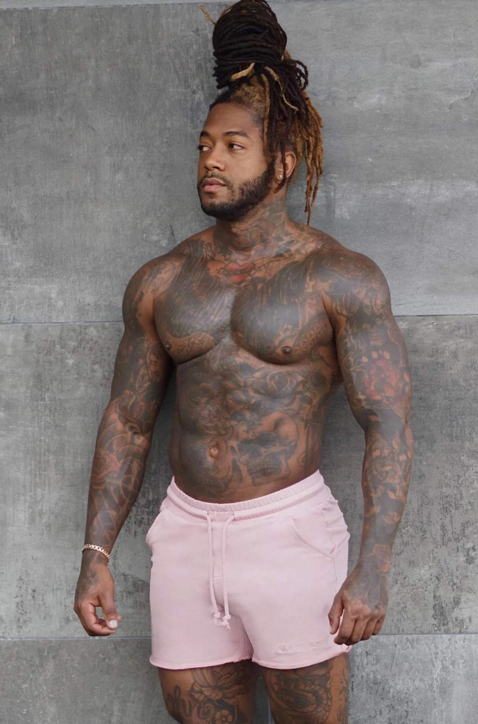 Motion 5'' Varsity Sweat Shorts - Light Pink