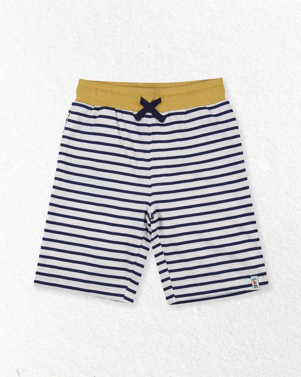 Multicoloured Dinosaur And Stripe Print Short - 2 Pack