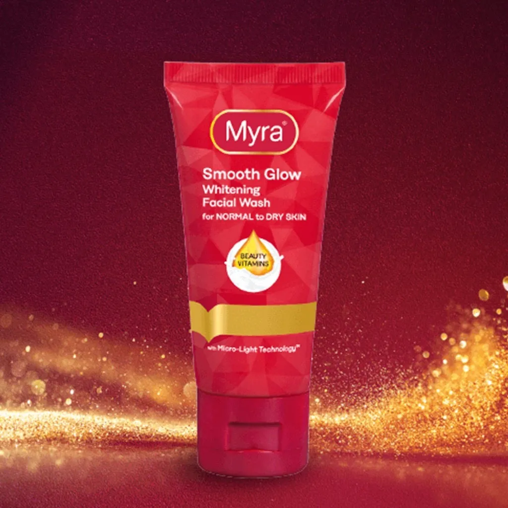 Myra Smooth Glow Whitening Facial Wash 50ml