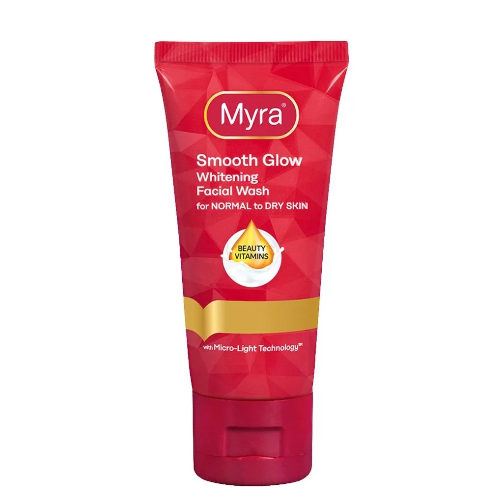 Myra Smooth Glow Whitening Facial Wash 50ml