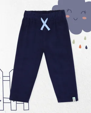 Navy Plain Trousers
