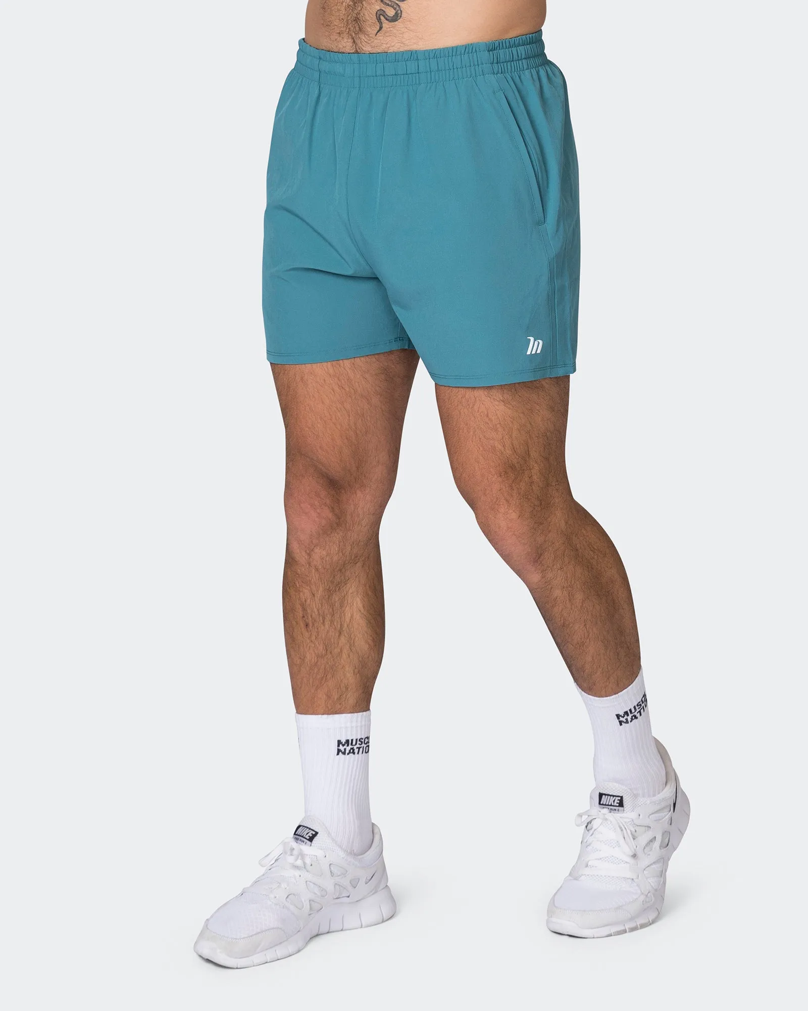 New Heights 4'' Shorts - Light Harbour