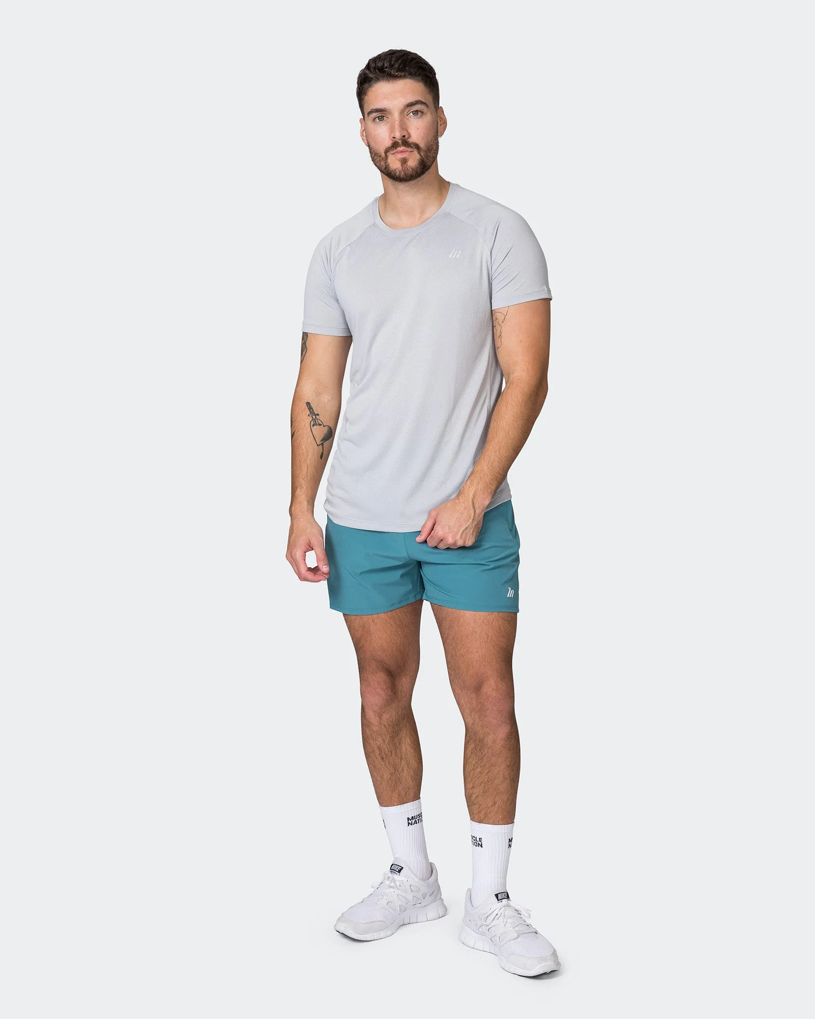 New Heights 4'' Shorts - Light Harbour