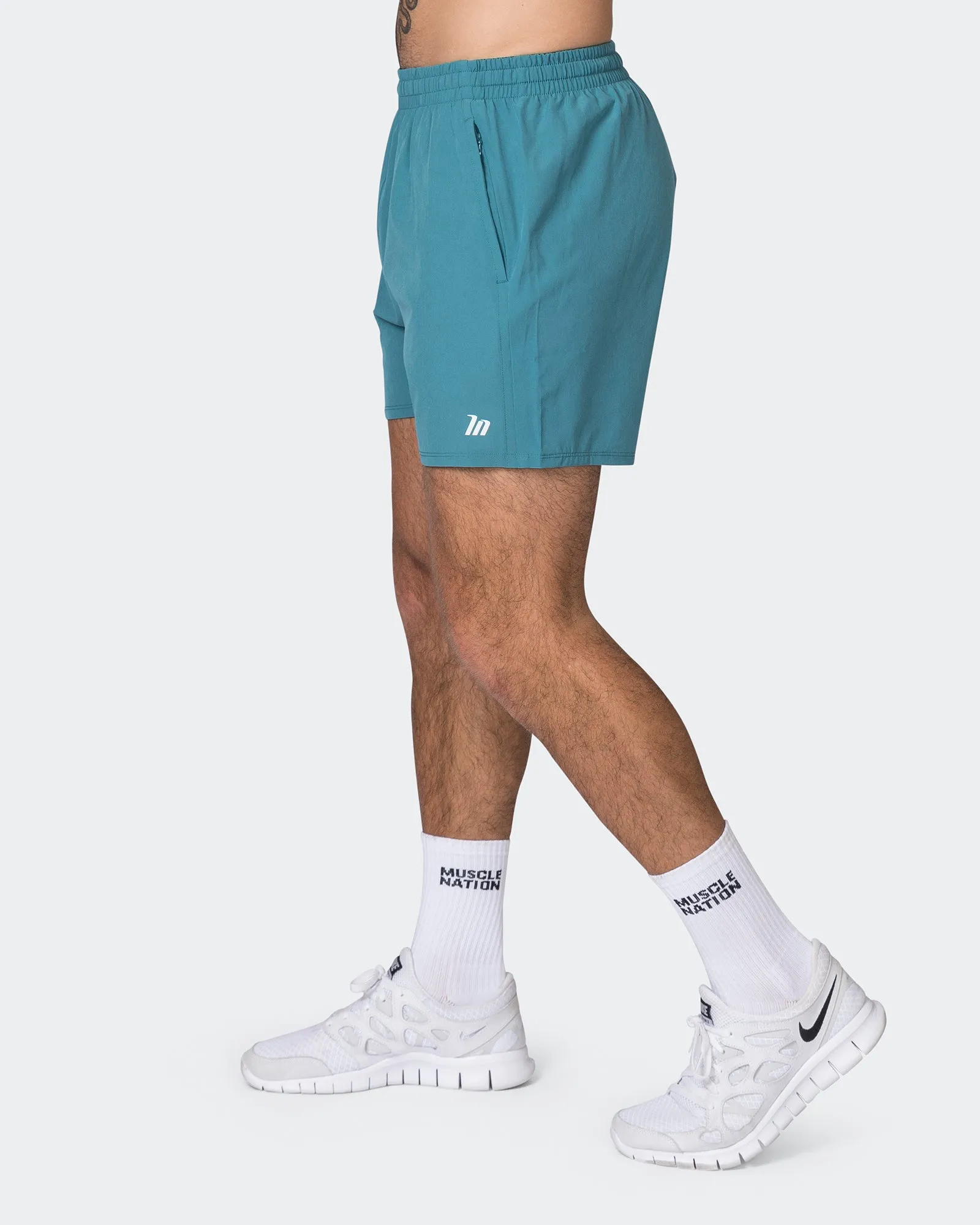 New Heights 4'' Shorts - Light Harbour