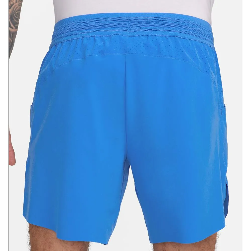 Nike Men's Rafa Advantage 7" Short - Light Photo Blue