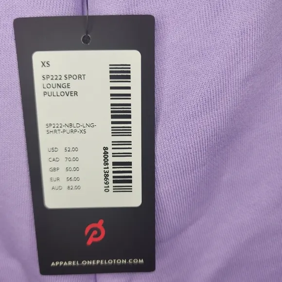 NWT Peloton sport lounge pullover shorts