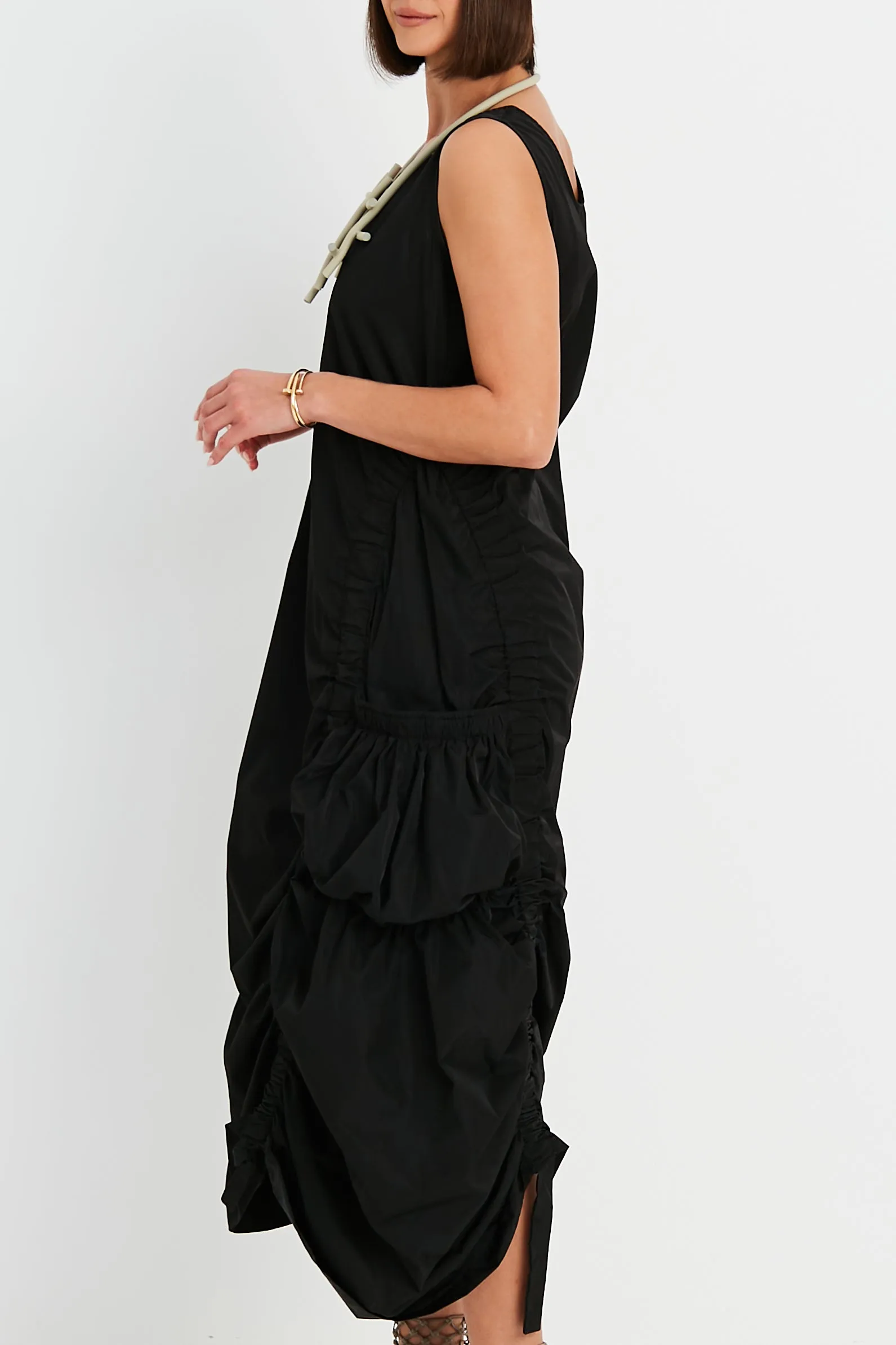 Nylon Big Pocket Dress