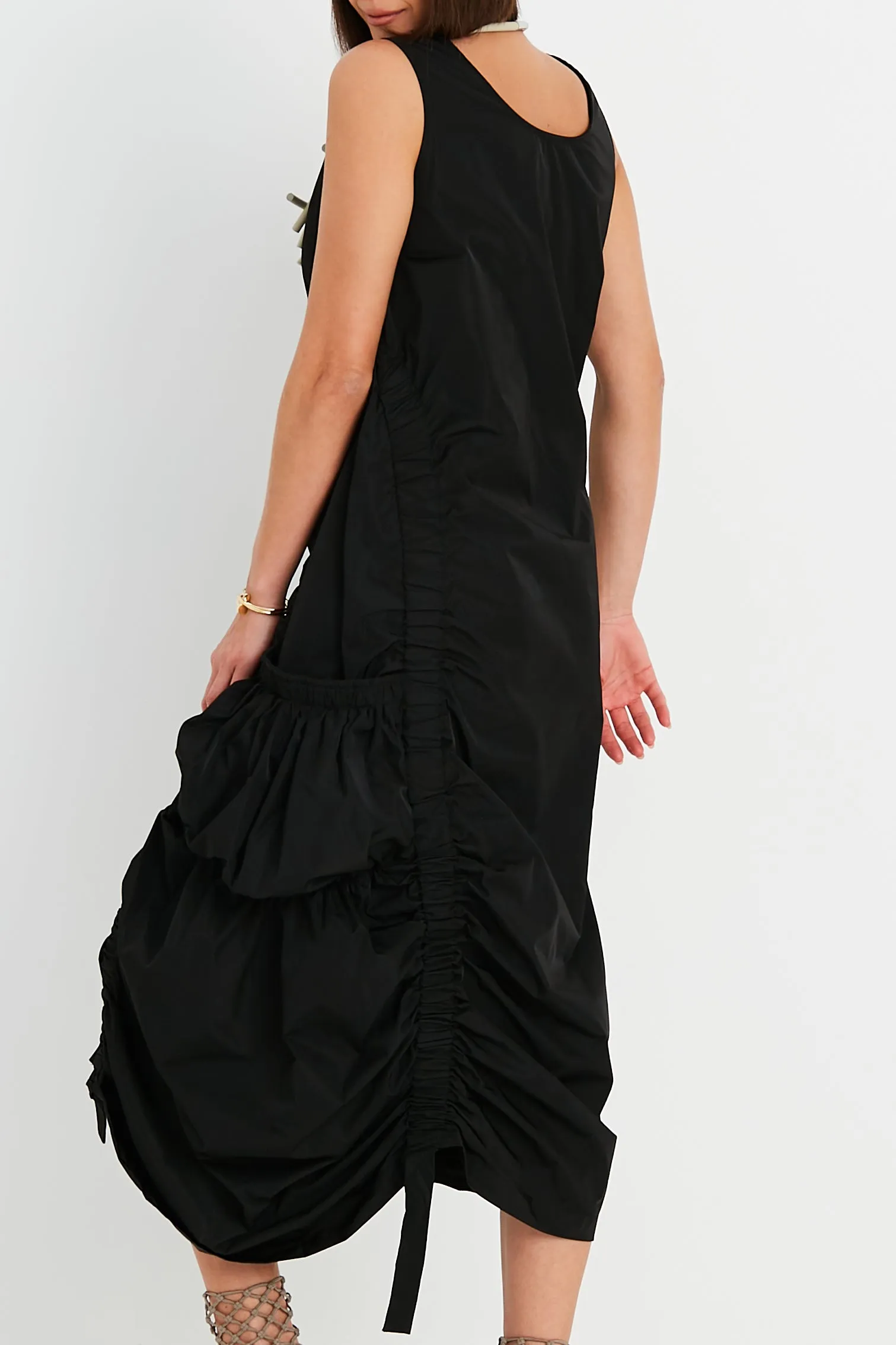 Nylon Big Pocket Dress