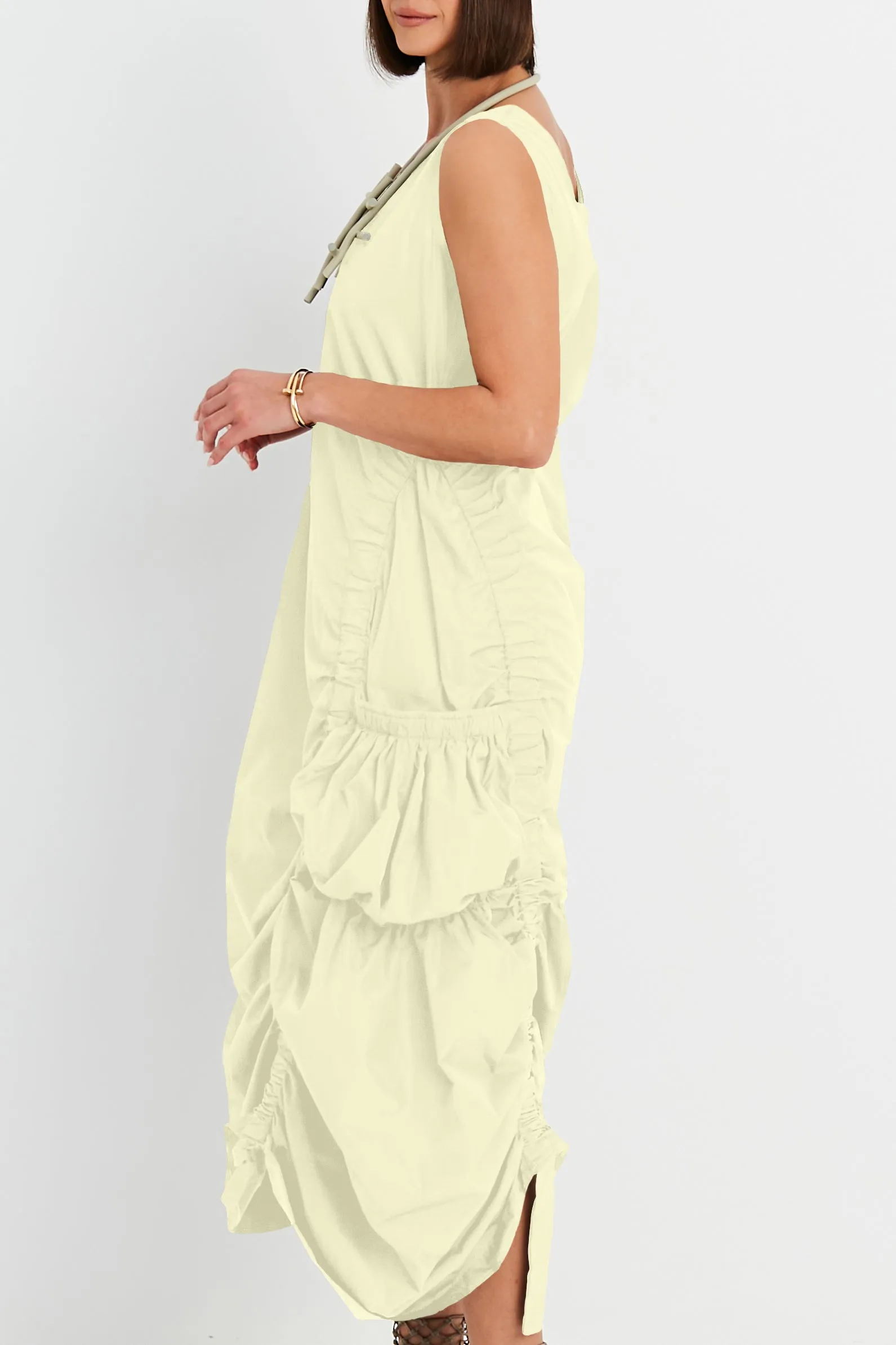 Nylon Big Pocket Dress