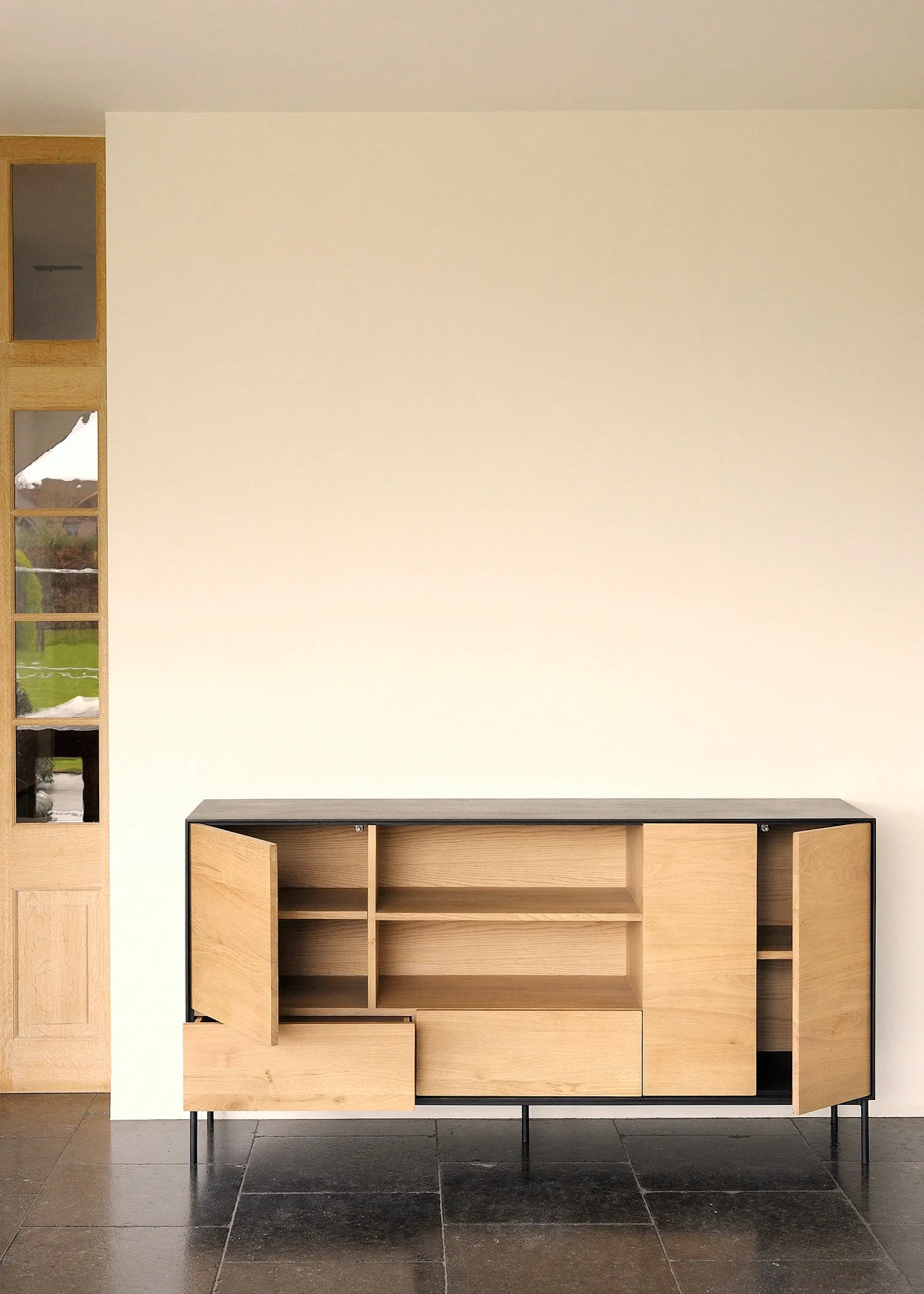 Oak Blackbird Sideboard - Varnished