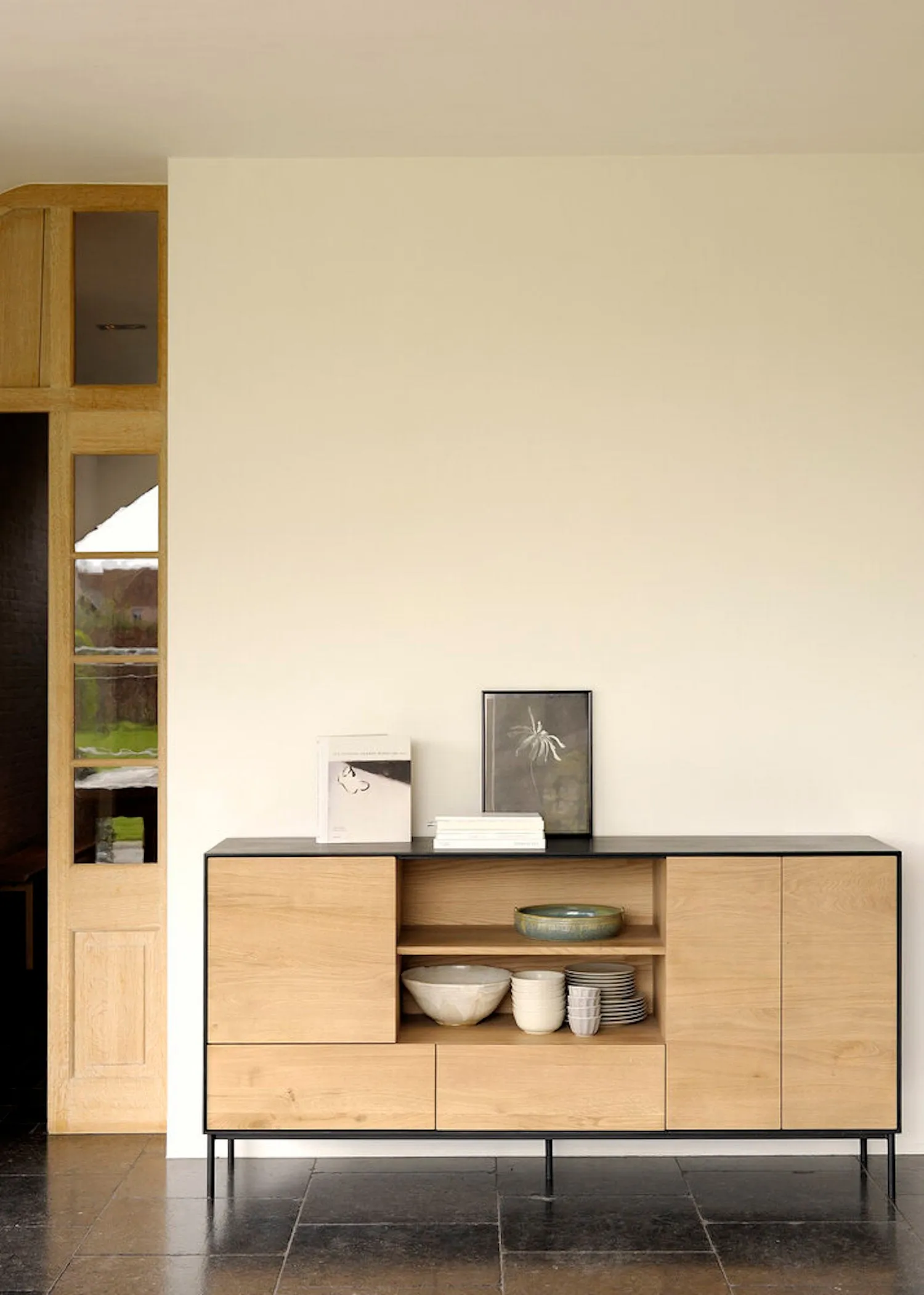 Oak Blackbird Sideboard - Varnished