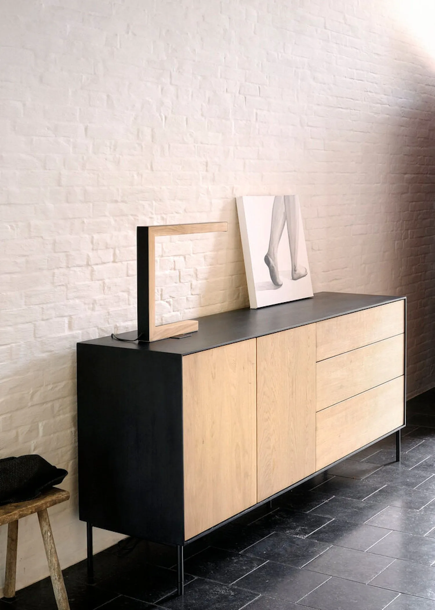 Oak Blackbird Sideboard - Varnished