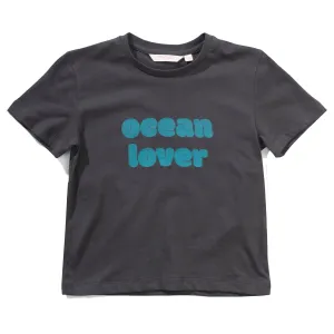 Ocean Lover Tee - Soft Blk